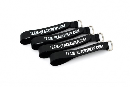 TBS Micro Klettbänder mit Metal Schlaufe 180x13mm 4Stück
