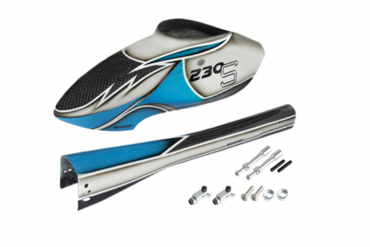 Microheli Rumpf in Oceania Design für Blade 230S und 230S V2