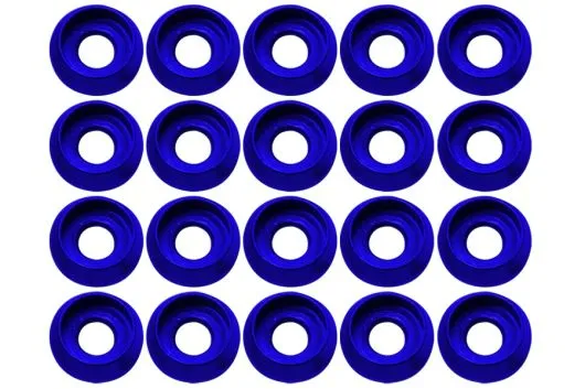 Rakonheli finishing caps M4 in blau 20Stück
