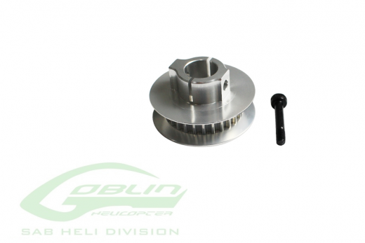 SAB Goblin Riemenrad Heckrotor vorne 27 Zähne für RAW 580 und Kraken 580