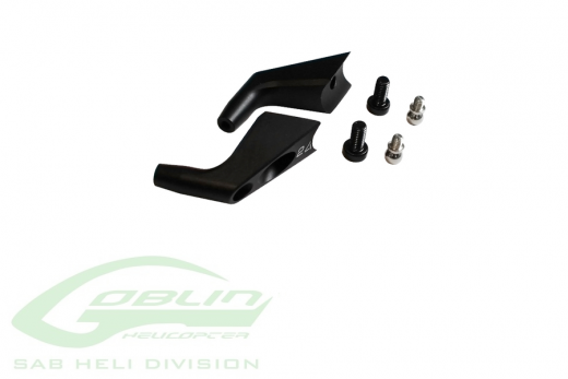 SAB Goblin Pitcharme 24mm aus Aluminium 2Stück für RAW 580, Kraken 580