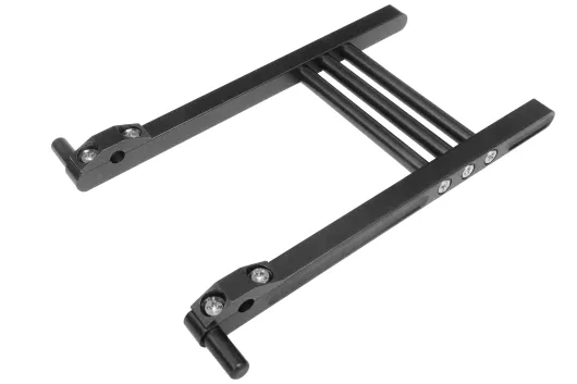 CNC RC Sender Halterung aus Metall in schwarz