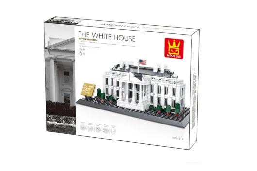 Wange Klemmbausteine - Das Weiße Haus Washington - 770 Teile
