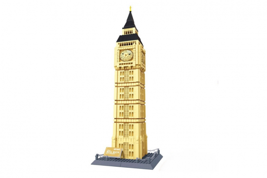 Wange Klemmbausteine - Big Ben Elizabeth Tower - 1666 Teile