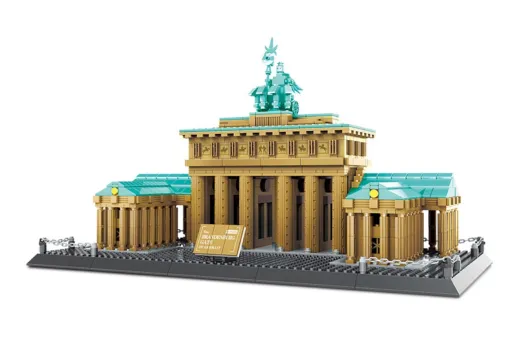 Wange Klemmbausteine - Brandenburger Tor Berlin - 1552 Teile