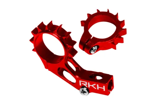 Rakonheli Heckmotorhalterung aus Aluminium in rot für Blade 120S und 120S2