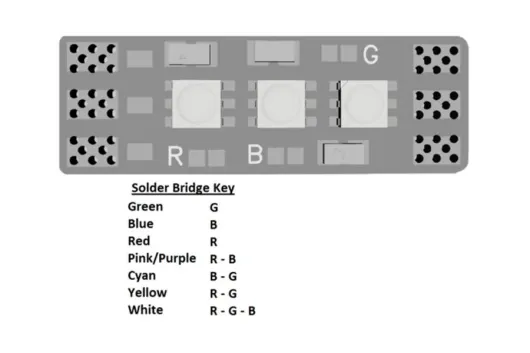 TBS RGB RaceLiteWire Mini LEDs