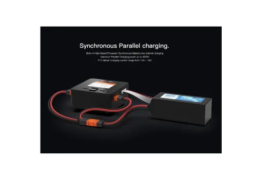 iSDT DUO SMART CHARGER P10 - 2x250W, 10A, 2x6S Lipo