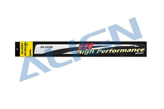 Align Carbon Hauptrotorblätter 650mm in gelb für T-REX 650X