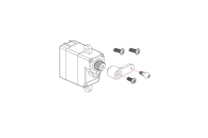 OMPHobby Ersatzteil Servo aus Metal für OMPHobby M1 Heli 