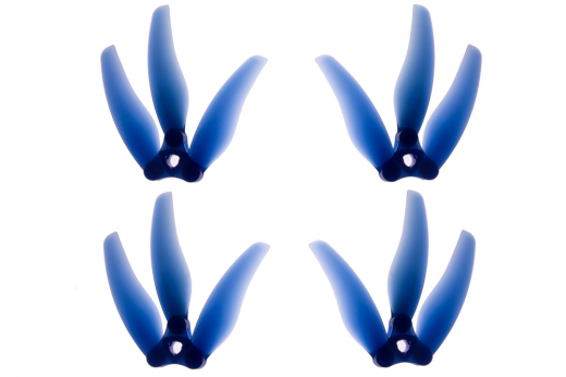 Gemfan Floppy Proppy 5135 faltbarer FPV Propeller Blau 5 Zoll