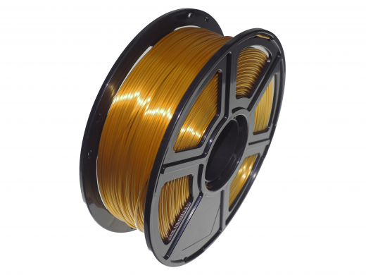 Flashforge Filament aus PLA (polylactic acid) SILK in Gold Metallglanz / Seidengold Ø1.75mm 1kg 