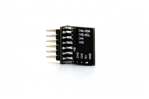 TBS Crossfire und Tracer Nano RX 6Kanal PWM Adapter