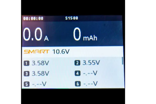 Spektrum S1500 Ladegerät Smart Charger 2-6S DC 8-30Volt 1x500Watt