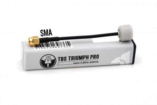 TBS Triumph Pro Antenne 5,8GHz 95mm LHCP mit SMA (mit Pin) Anschluss