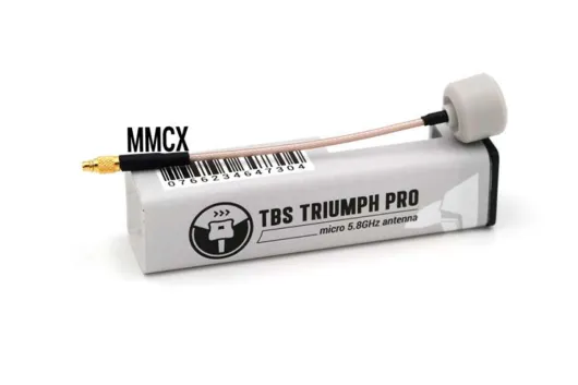 TBS Triumph Pro Antenne 5,8GHz LHCP mit geradem MMCX Anschluss