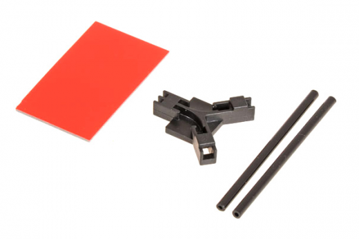 Mikado Antennenhalter flach, schwarz