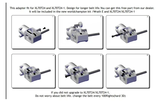 XL Power Übersprungschutz für Heckriemen
