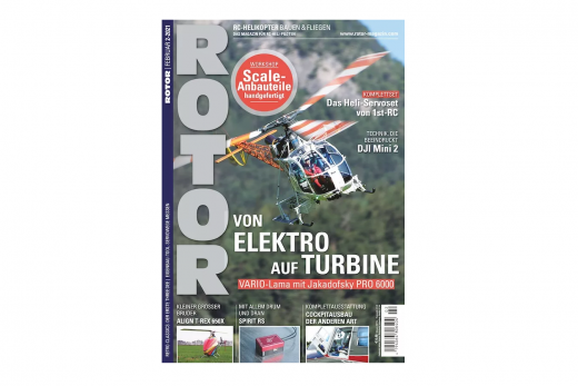 Rotor Fachmagazin für Modellhubschrauber Ausgabe 02 Februar 2021