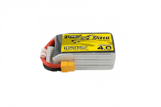 Tattu R-Line Version 4.0 1050mAh 22,2V 130C 6S1P Lipo-Akku mit XT60