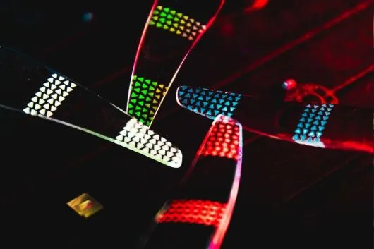 Gemfan Moonlight LED Prop V2 3Blatt Propeller in weiß je 4Stück ERSATZPROPELLER ohne Elektronik