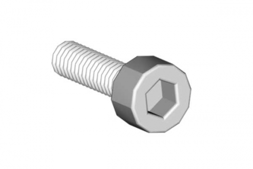 Mikado Innen-Sechskantschraube M2,5x10mm 4Stück