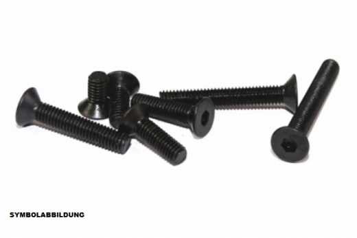 Senkkopfschraube mit Innensechskant M2,5x10 10Stück 