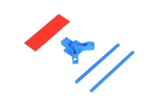 Mikado Antennenhalter flach, blau