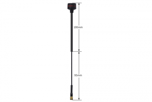 GEPRC Momoda 5,8GHz Antenne Long Version RHCP (rechtsdrehend) mit MMCX Anschluss
