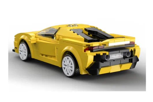 CaDA Klemmbausteine Race Car RC Set RTR mit Fernsteuerung oder via APP und Antriebsset - 289 Teile