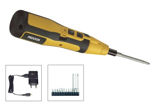 Proxxon elektrischer Schraubendreher 3,6V für 1/4Zoll Bits