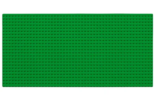 Wange Grundplatte Grün 28x56 Noppen, ca. 44,5x22,5cm