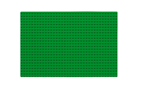 Wange Grundplatte Grün 24x36 Noppen, ca. 29x19,2cm