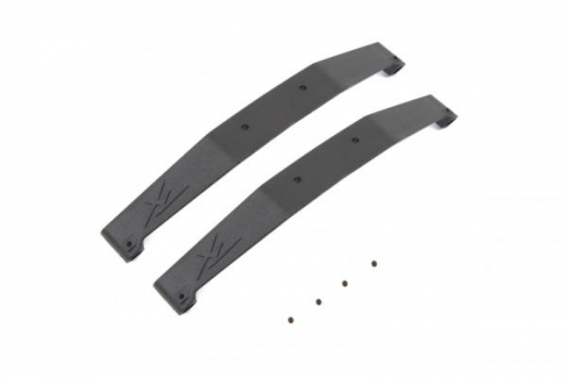 XLPower Ersatzteile flache Kufenbügel in schwarz für XLPower 700 und Specter V2
