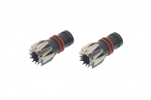 Steuerknüppelendstück / Gimbal Stick End / Typ D in schwarz mit M4 Gewinde 2Stück