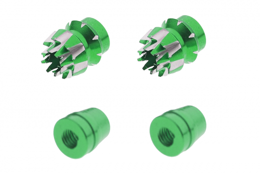 Steuerknüppelendstück / Gimbal Stick End / Typ S in grün mit M4 Gewinde 2Stück