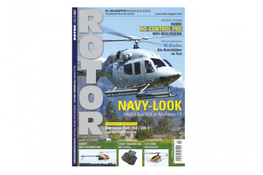 Rotor Fachmagazin für Modellhubschrauber Ausgabe 7 Juli 2021