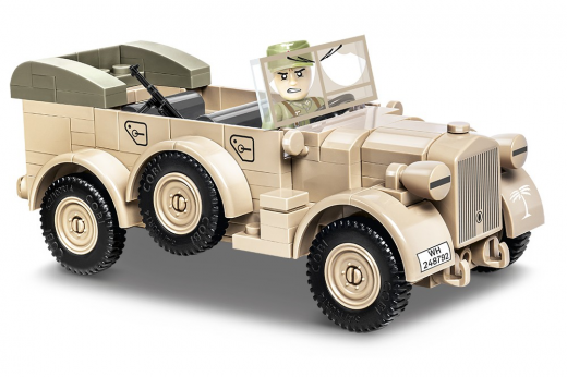 COBI Klemmbausteine Auto 2. Weltkrieg KFZ 15 Horch 901 Deutsches Afrikakorps - 178 Teile