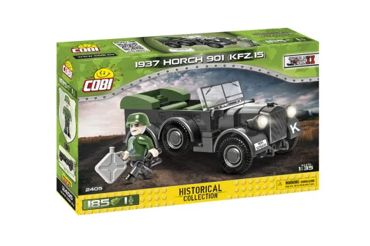 COBI Klemmbausteine Auto 2. Weltkrieg Horch 901 KFZ.15 von 1937 - 185 Teile