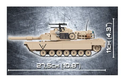 COBI Klemmbausteine Panzer M1A2 Abrams - 810 Teile