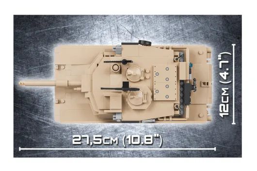 COBI Klemmbausteine Panzer M1A2 Abrams - 810 Teile