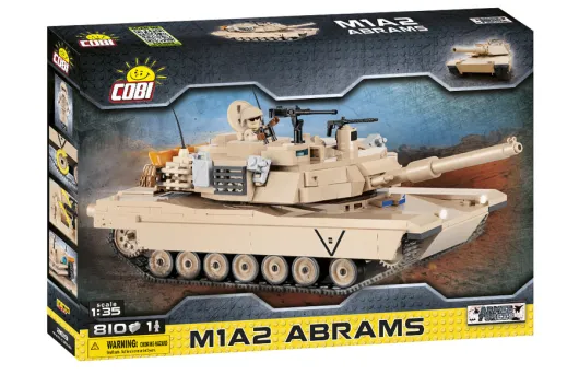 COBI Klemmbausteine Panzer M1A2 Abrams - 810 Teile
