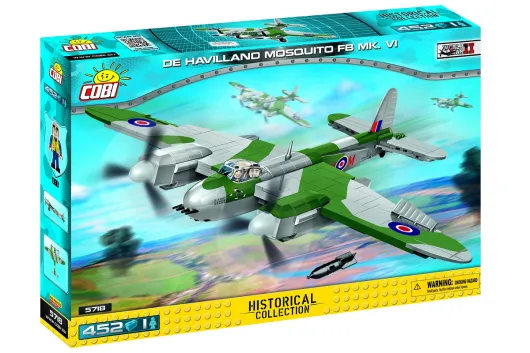 COBI Klemmbausteine Flugzeug 2. Weltkrieg De Havilland Mosquito FB Mk.VI - 452 Teile