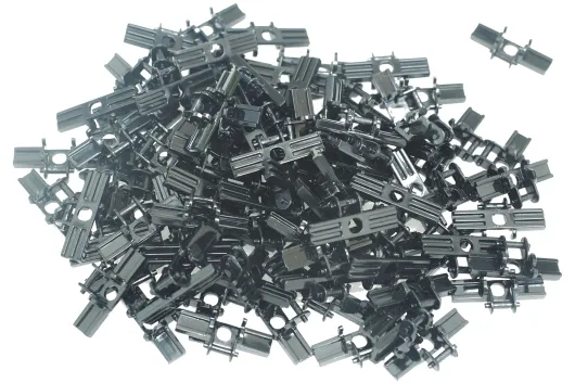 KBW Klemmbausteine Technik Kettenglied groß in schwarz 100Stück