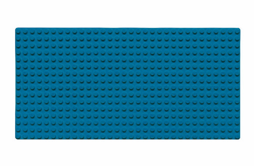 Wange Grundplatte blau 16x32 Noppen, ca. 25,5x13cm