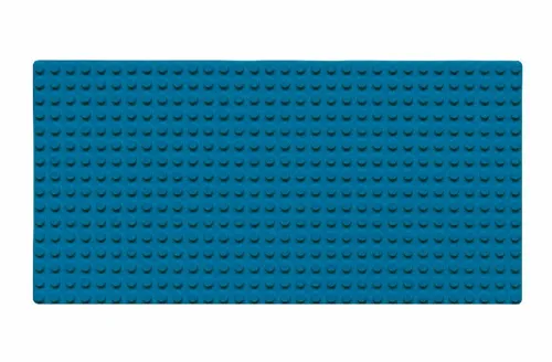 Wange Grundplatte blau 16x32 Noppen, ca. 25,5x13cm