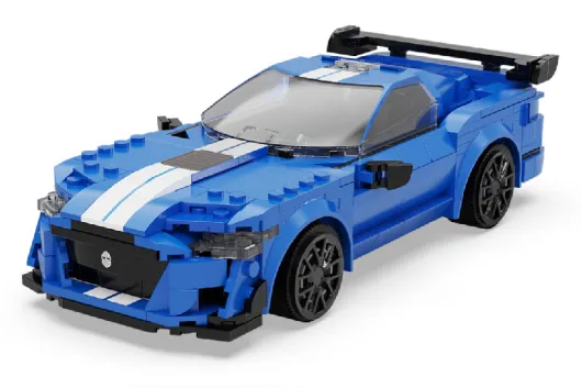 CaDA Klemmbausteine Blue Knight 500 - RC Set RTR mit Fernsteuerung oder via APP und Antriebsset - 325 Teile