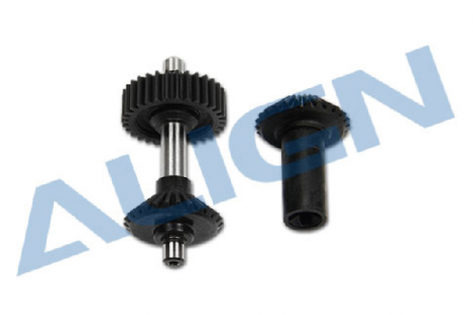 Align T-REX 500ESP M0,6 Modul Vorderes Heckrotorgetriebe Starrantrieb mit 31 Zähnen 