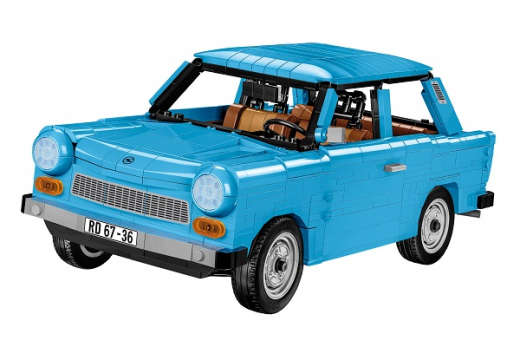 COBI Klemmbausteine Auto Maßstab 1:12 Trabant 601S - 1420 Teile