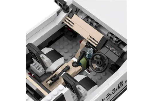 CaDA Klemmbausteine - Initial-D Toyota AE86 Trueno - optional aufrüstbar mit RC Set - 1324 Teile